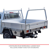 Contoured Removable Rear Rack